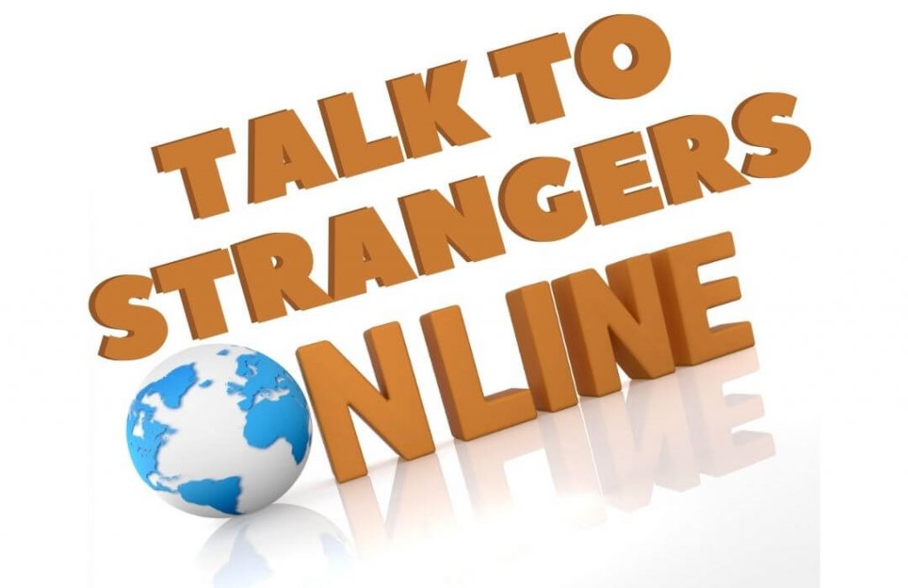 Strangers talk sites online to to Talk with